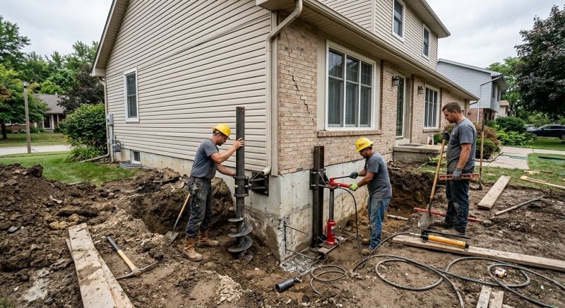 House Foundation Repair in Stokesdale, NC