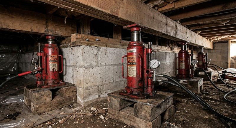 House Settling Repair in Winston Salem, NC