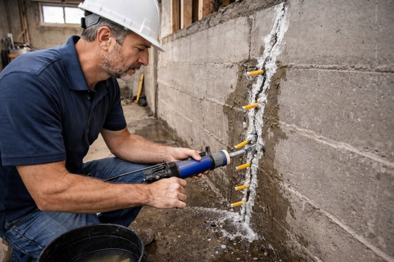Leaking Foundation Repair in Winston Salem, NC