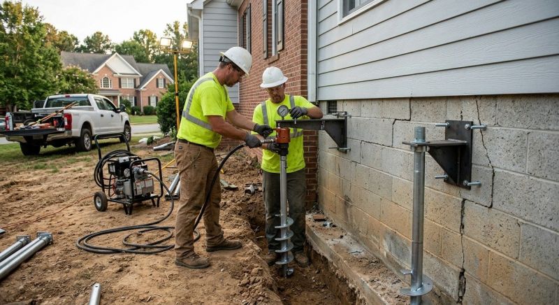 Piering Service in Winston Salem, NC