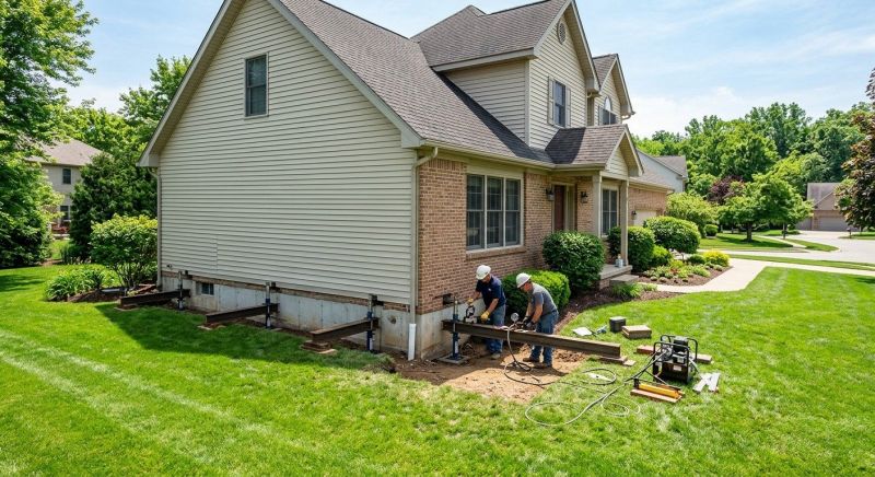Settling Foundation Service in Madison, NC