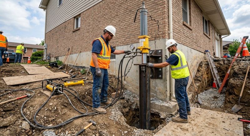 Settling Foundation Service in Stokes County, NC