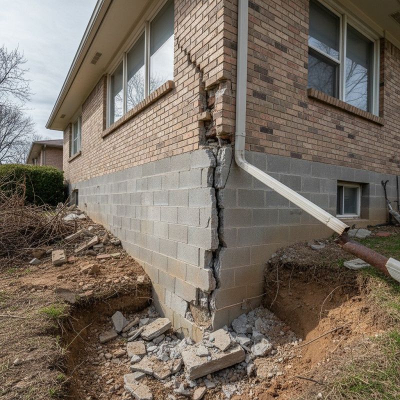 Settling Foundation Service in Summerfield, NC