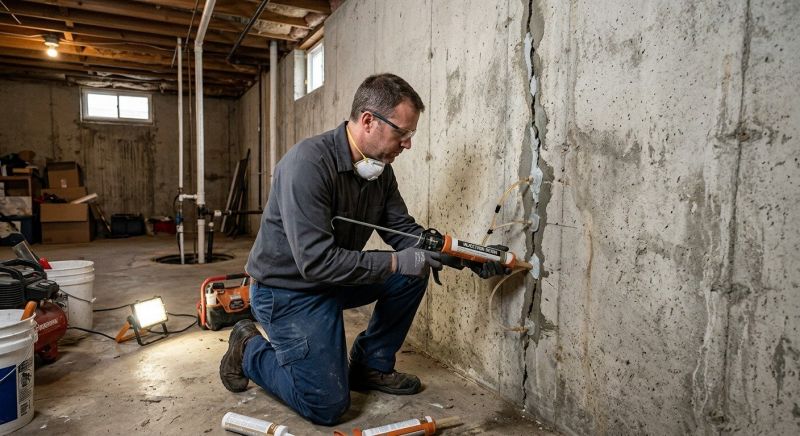 Structural Crack Repair in Winston Salem, NC