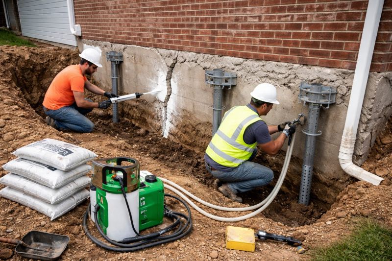 Structural Foundation Repair in Davie County, NC