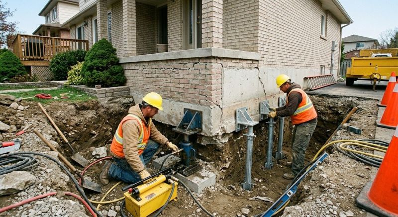 Structural Foundation Repair in Davie County, NC
