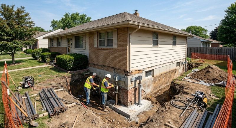 Structural Foundation Repair in Forsyth County, NC