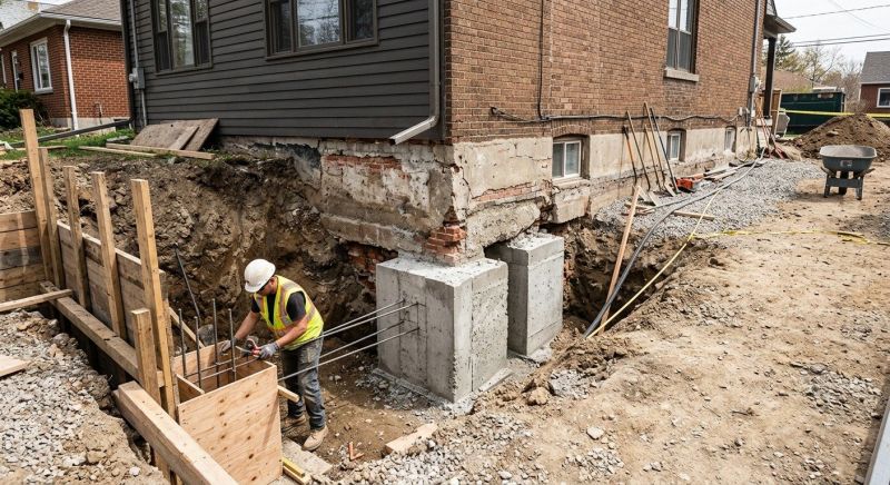 Structural Underpinning in Winston Salem, NC