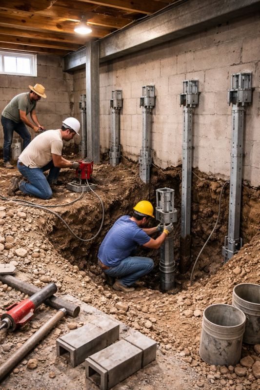 Structural Underpinning in Winston Salem, NC